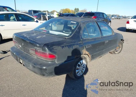 1995 Geo Prizm Lsi from USA, damaged, VIN 1Y1SK5269SZ092656